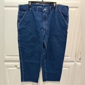 Carhartt Dungaree Fit Denim Blue Jeans Men’s Size 44X28